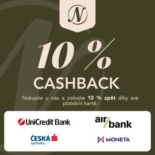 Jsme nově zařazeni do věrnostních programů několika českých bank! 🎉 Nakupte u nás a získejte 10 % zpět díky své platební...